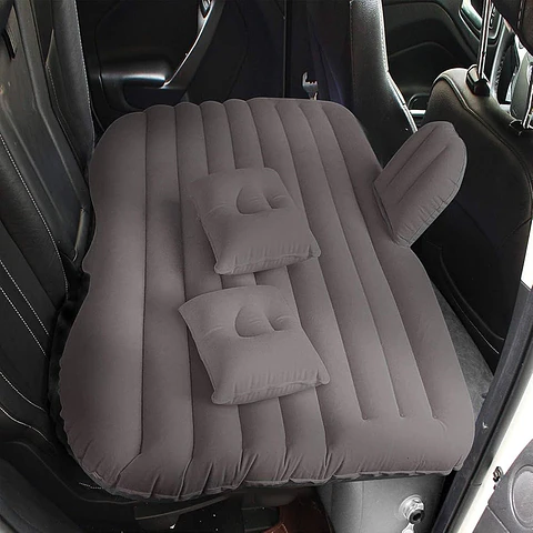 COLCHÓN INFLABLE PARA AUTO CAMPING CON ALMOHADAS