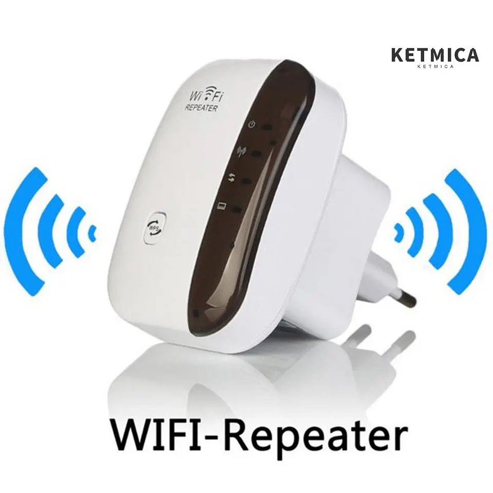 AMPLIFICADOR WIFI 300MBPS 24GHZ CON WPS Y PUERTO LAN 1