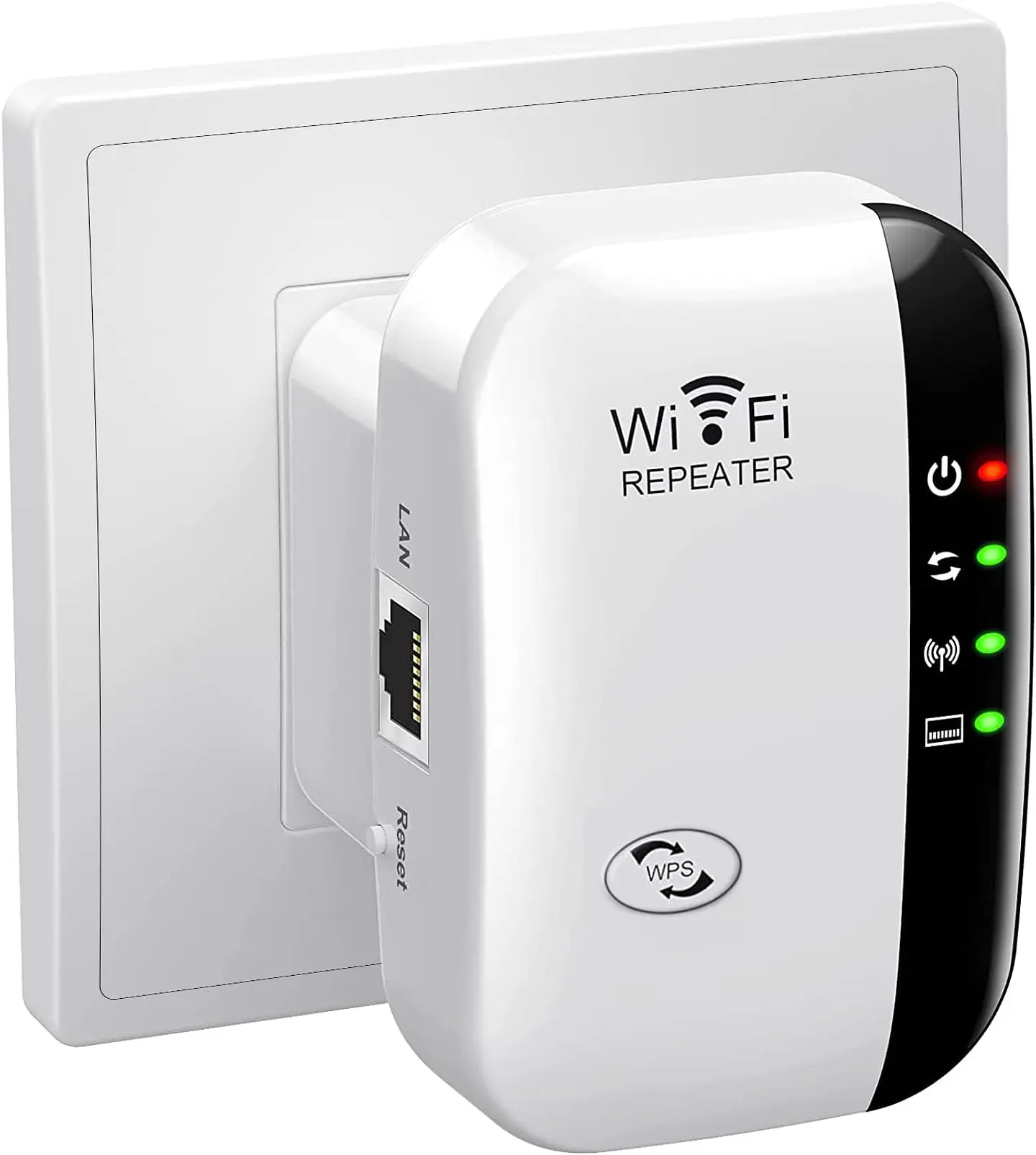 AMPLIFICADOR WIFI 300MBPS 24GHZ CON WPS Y PUERTO LAN 6