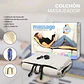 COLCHONETA MASAJEADORA CON CALOR, 9 MODOS DE MASAJE, PORTATIL - Miniatura 2