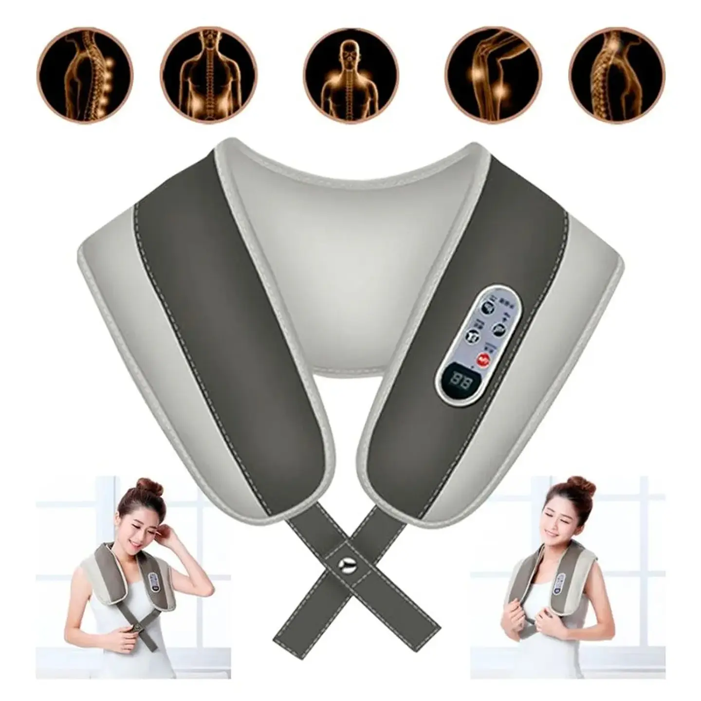 Masajeador Cervical Cuello Espalda y Brazos con calor 4