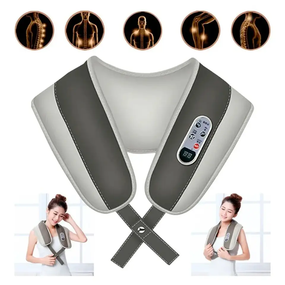 Masajeador Cervical Cuello Espalda y Brazos con calor 4