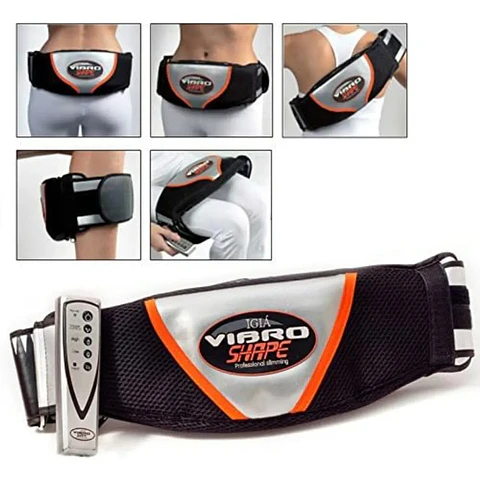 Cinturón Masajeador Con Vibración Calor Vibro Shape