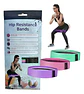 Bandas de Elasticas para piernas y glúteos, tela antideslizante, 3 niveles - Miniatura 1
