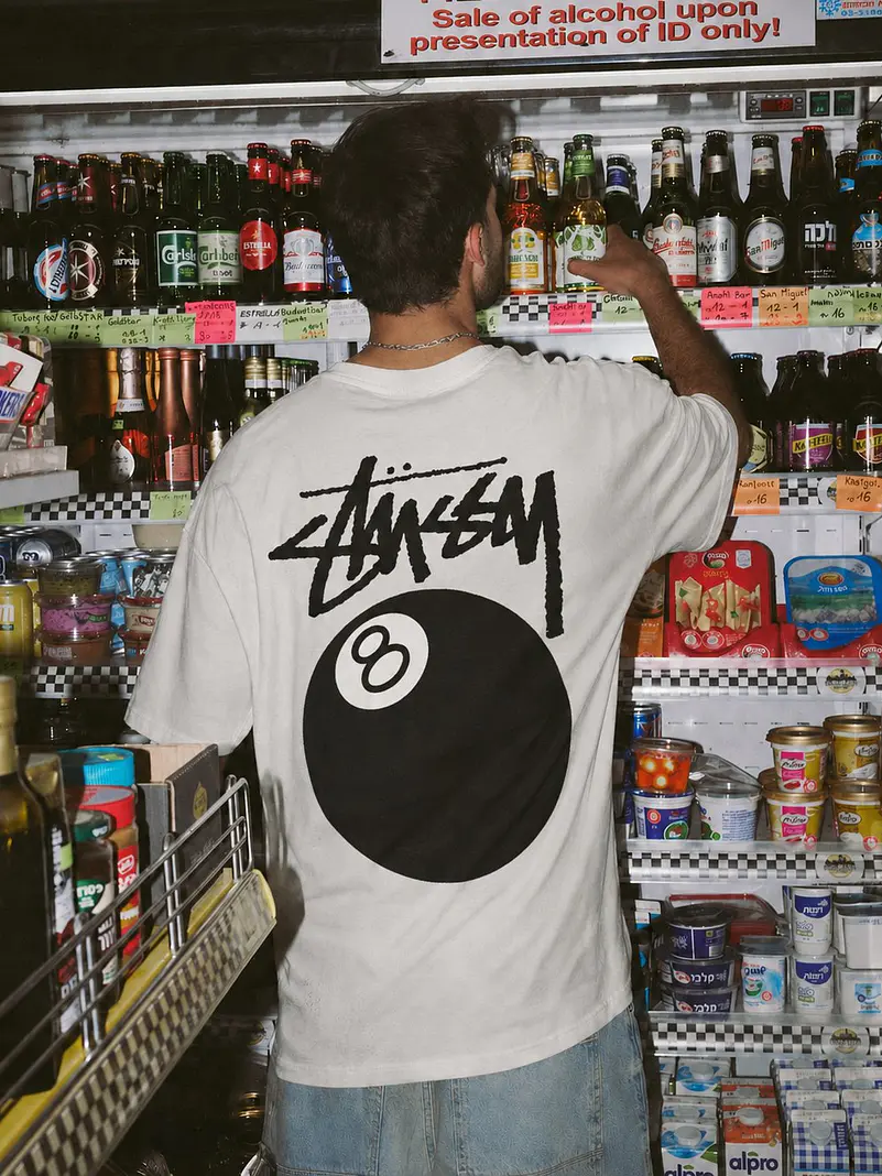 Polera Stussy Bola 8 3