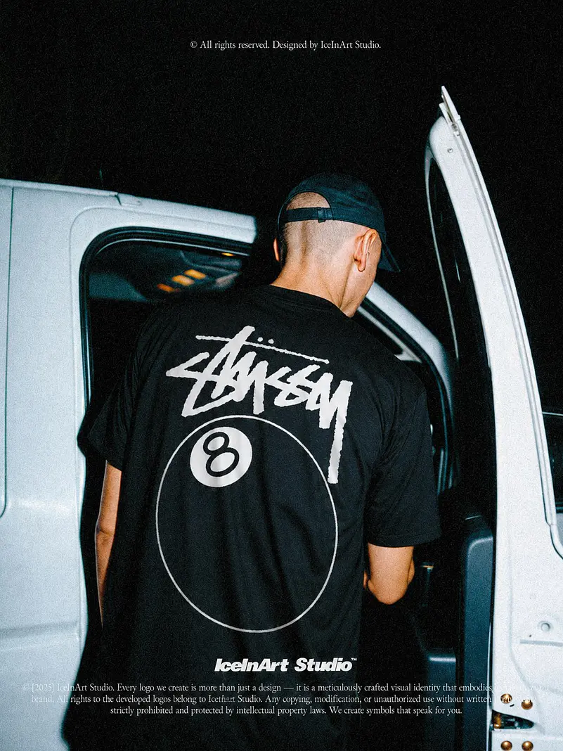 Polera Stussy Bola 8 7