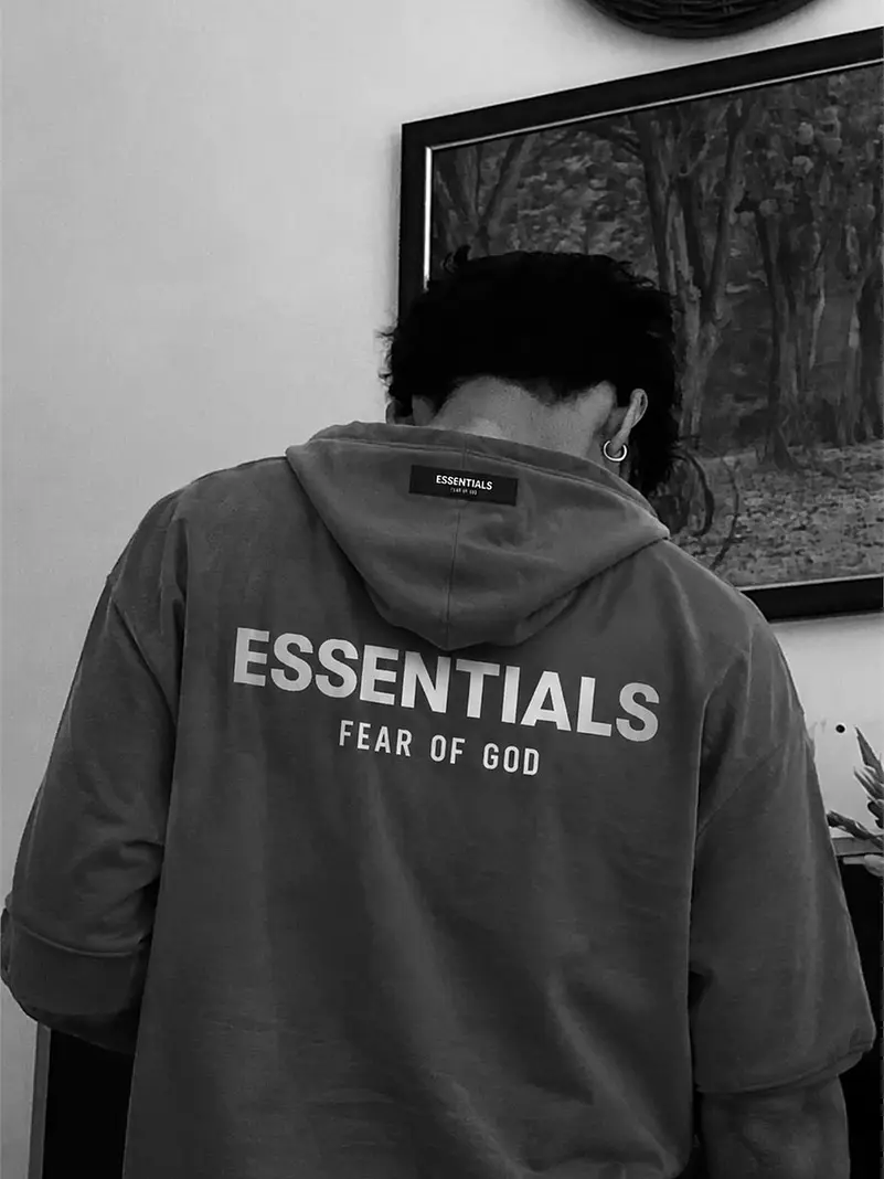 Essentials Classic Logo Hoodie 6