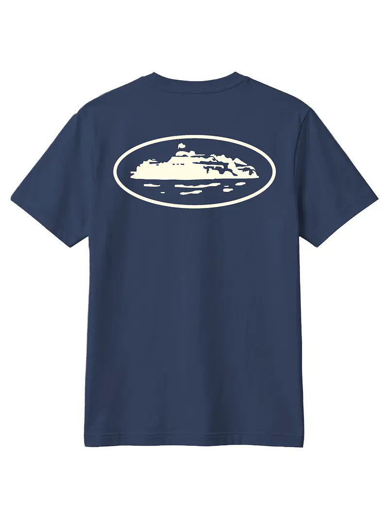 Polera Alcatraz Logo Tee – Azul Marino 2
