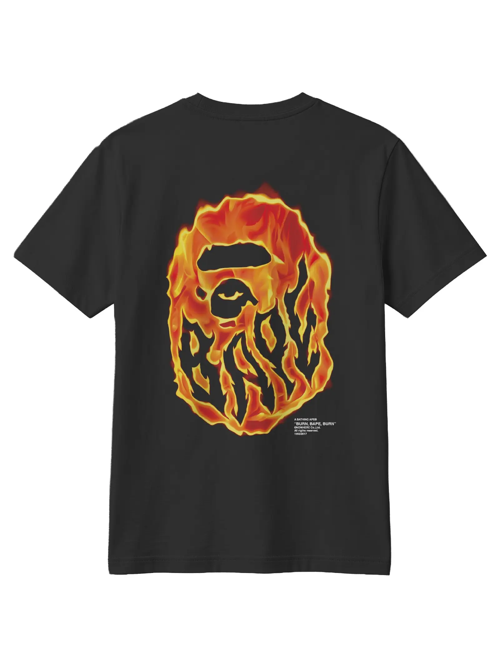 BAPE Flame Tee  1