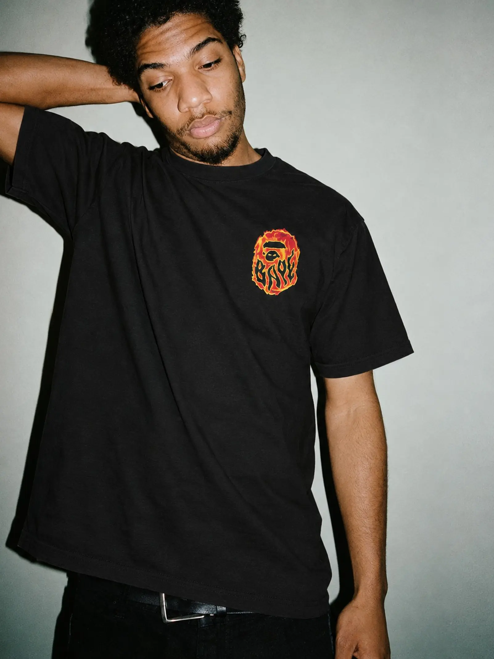 BAPE Flame Tee  3