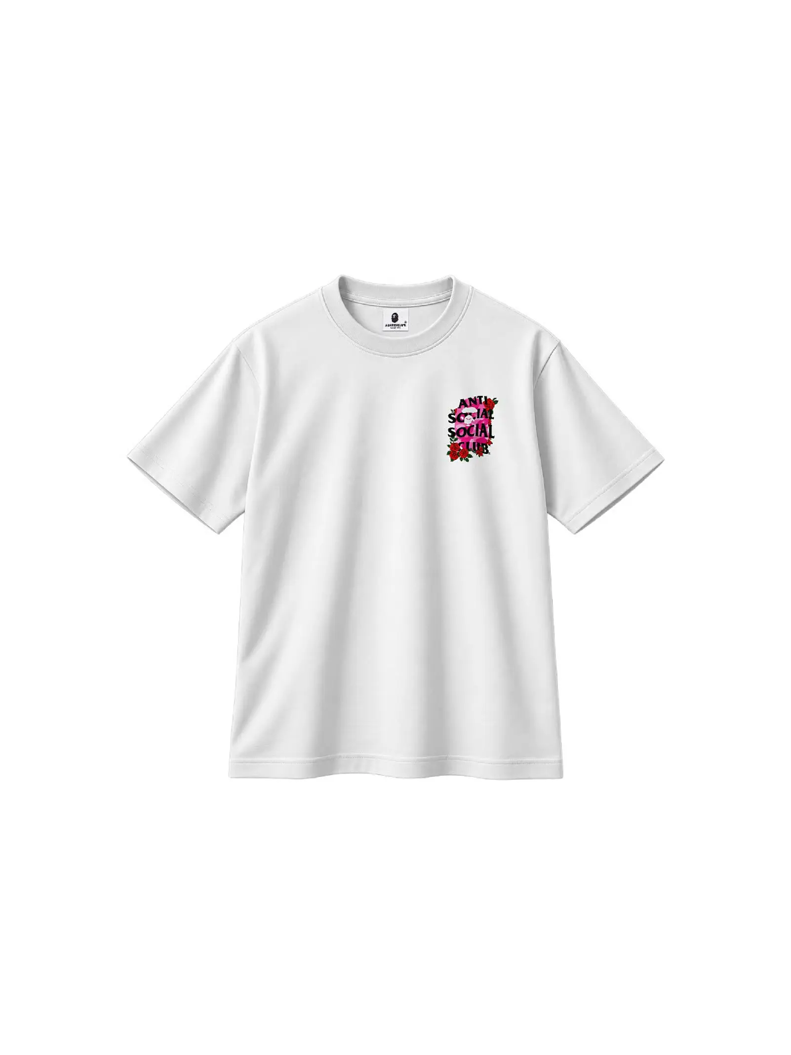 BAPE x Anti Social Social Club Roses Tee  2