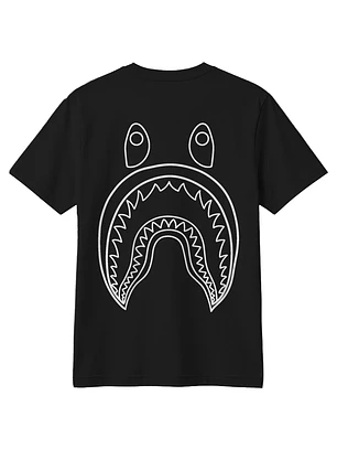 BAPE Shark Outline Tee