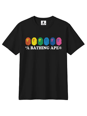BAPE Rainbow Ape Tee