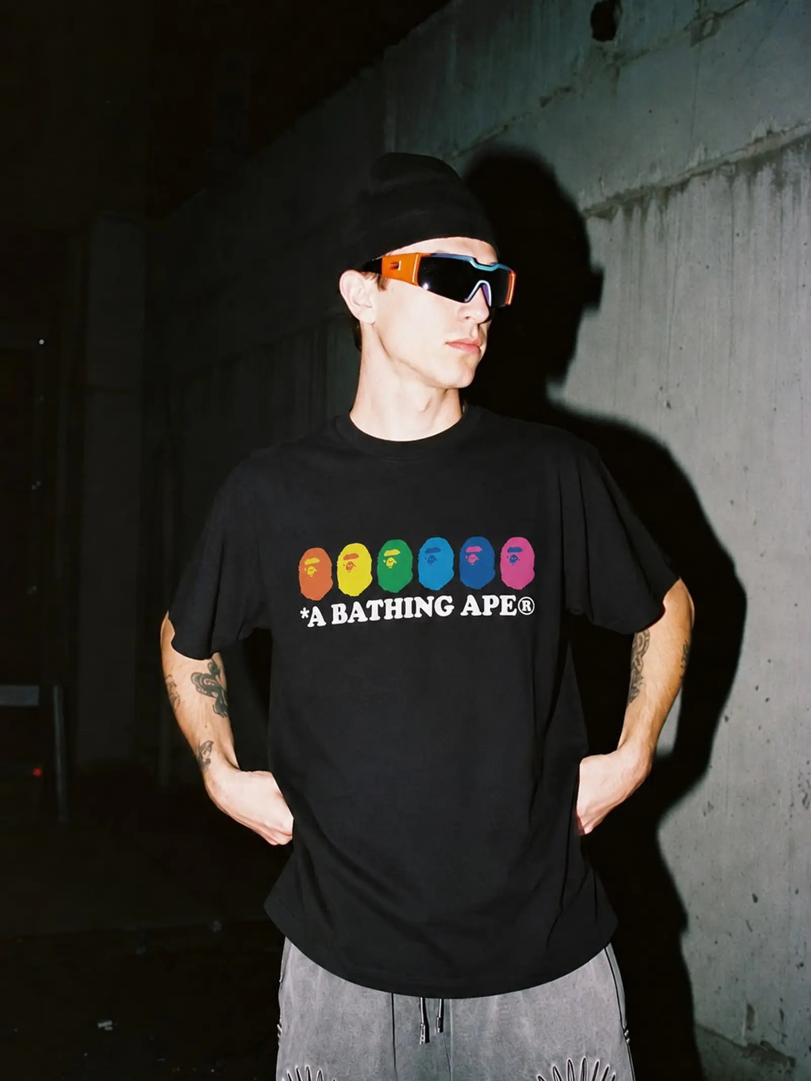 BAPE Rainbow Ape Tee 2