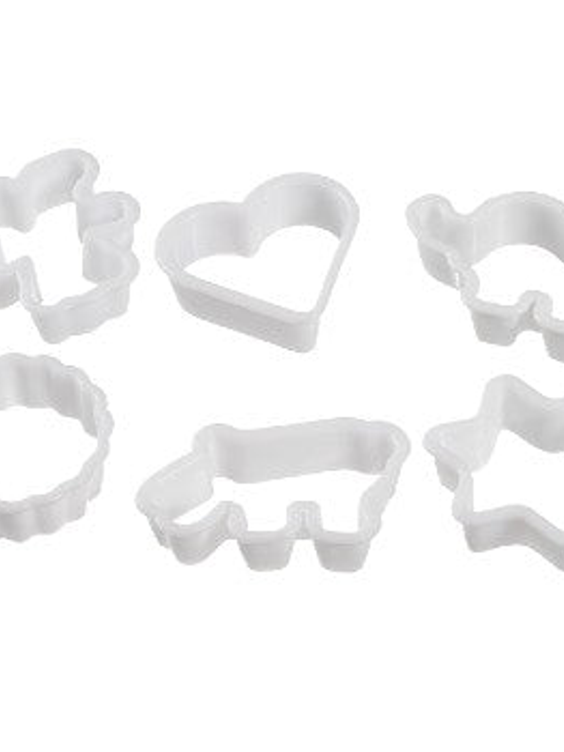 Molde de Galletas x 6 / Press 1