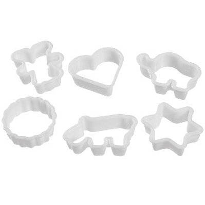 Molde de Galletas x 6 / Press