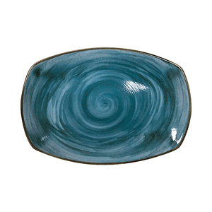 Bandeja 36 x 25 cm Artisan Azul / Corona