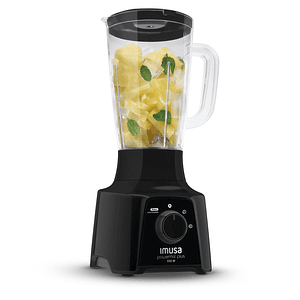 Licuadora Powermix Plus Negro 2 Velocidades / Imusa