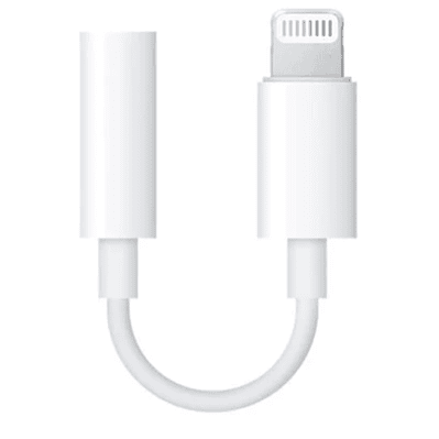 ADATADOR APPLE LIGHTNING TO 3.5mm Original