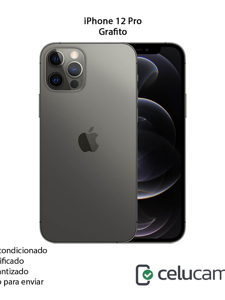 iPhone 12 Pro Display pieza desconocida-Bateria Pieza Desconocida-Fisura Lente 1