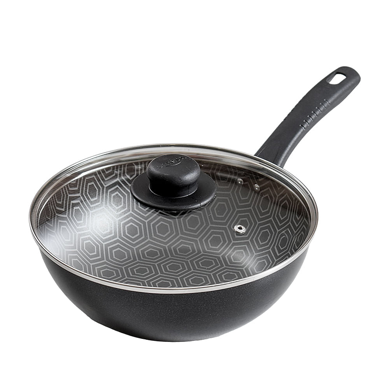 Wok 6 Ultra de 24 cm + tapa de vidrio 1