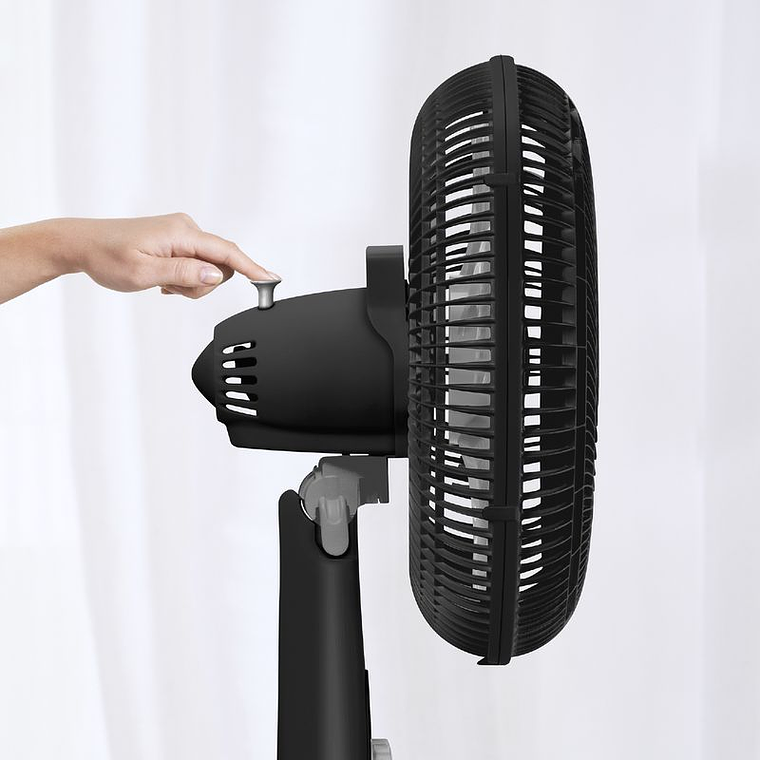 Ventilador de pedestal SAMURAI Air Power Negro 3