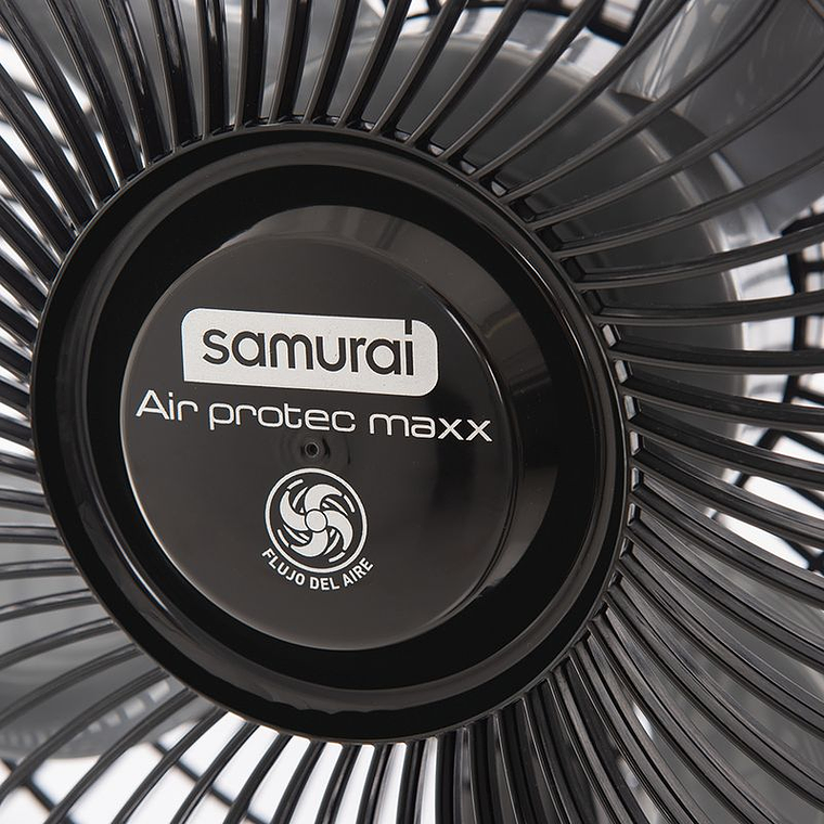Ventilador SAMURAI Air Protec Maxx 2en1 Negro 2