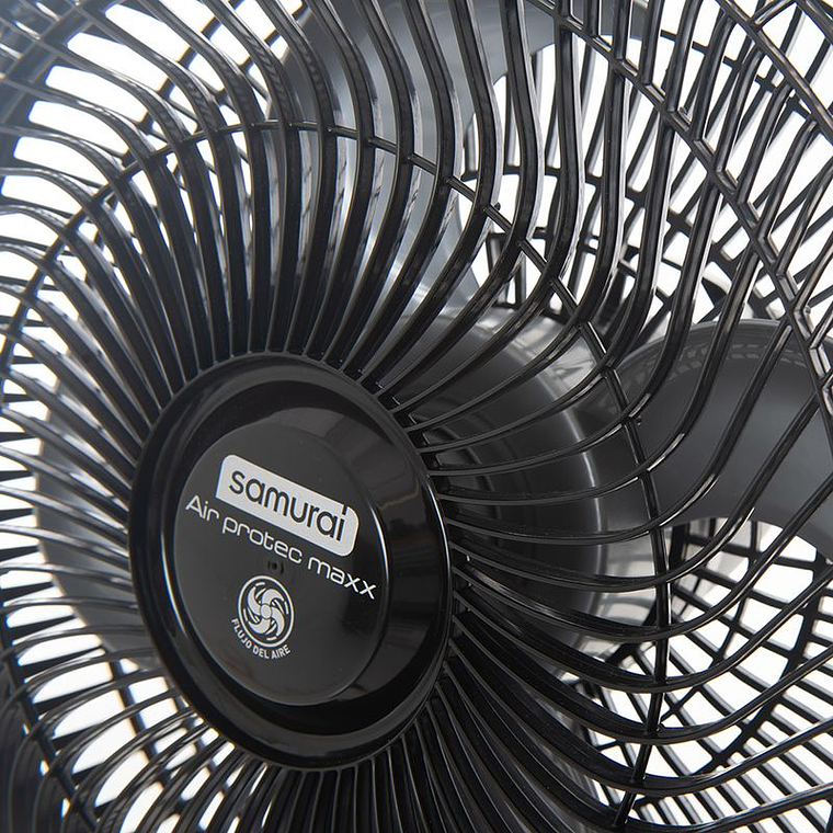 Ventilador SAMURAI Air Protec Maxx 2en1 Negro 3