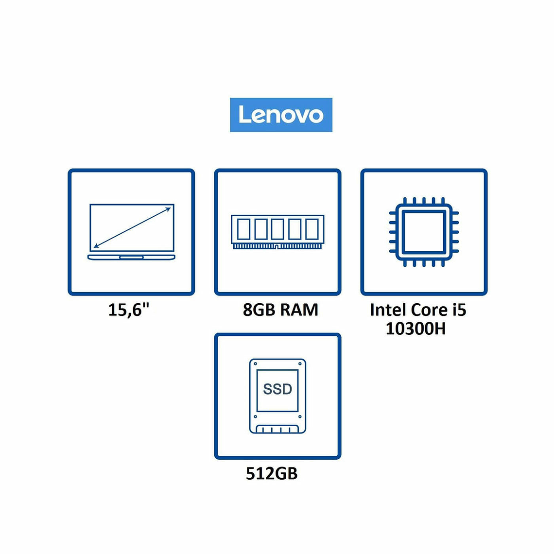 Computador Portátil Gamer LENOVO 15,6
