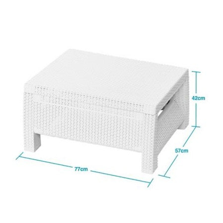 Juego de Sala Ferrara Confort Blanca / MQ 5