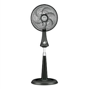 Ventilador Turbo Silence Compact 2 en 1 Negro / Samurai