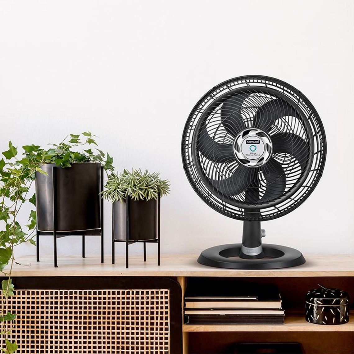 Ventilador SAMURAI Ultra Silence Force mesa negro 3