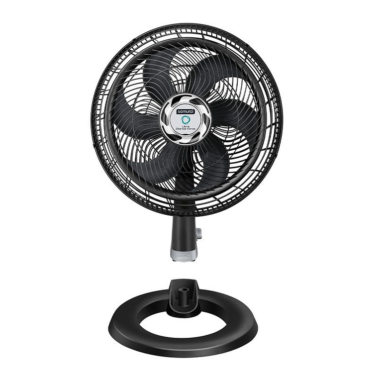 Ventilador SAMURAI Ultra Silence Force mesa negro 7