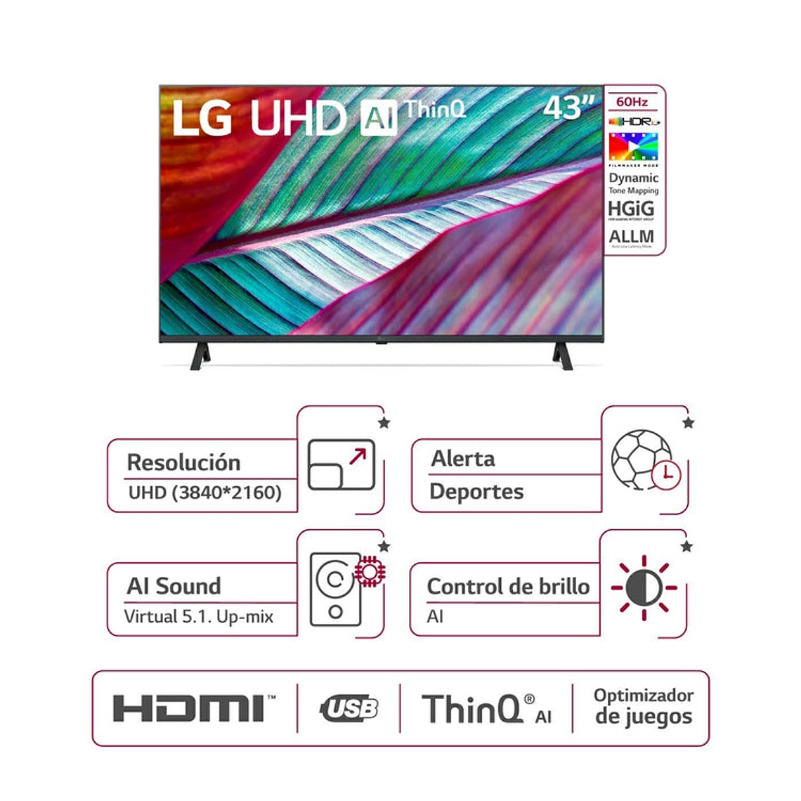 TV LG 43