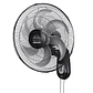 Ventilador de Pared 18' Maxi Flow Elite Negro / Home Elements - Miniatura 1