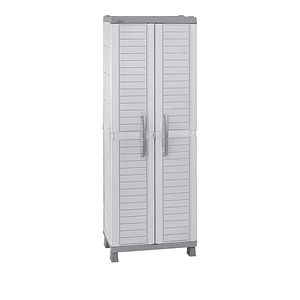 Armario Multiusos Barú 65x189x45 cm Gris Hielo Gris