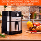 Freidora Easy Fry & Grill 2 en 1 negro IMUSA - Miniatura 4