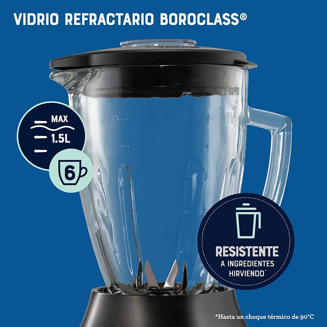 Licuadora Oster 3 Velocidades Tecnología Reversible / Oster 7