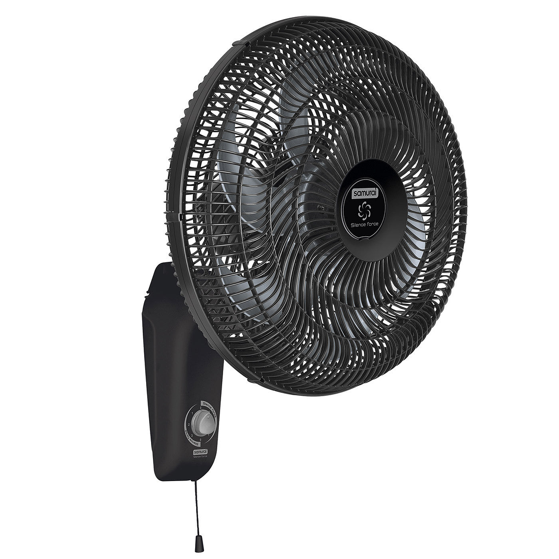 Ventilador Silence Force Pared Negro / Samurai 4
