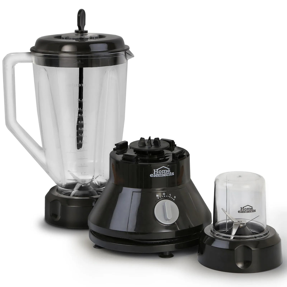 Licuadora 2 Velocidades + Pulso y Picatodo / Home Elements 1