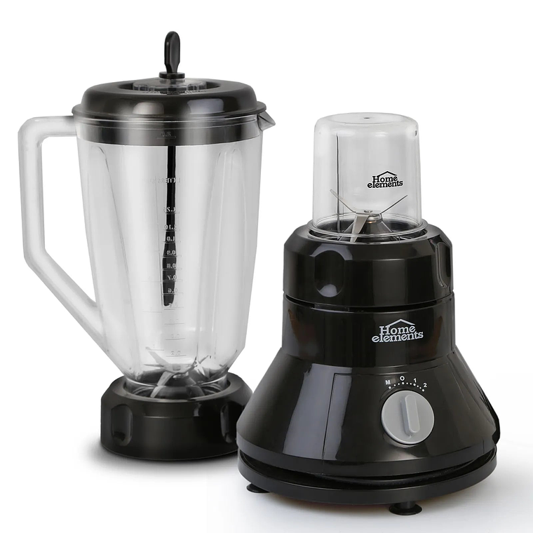 Licuadora 2 Velocidades + Pulso y Picatodo / Home Elements 2