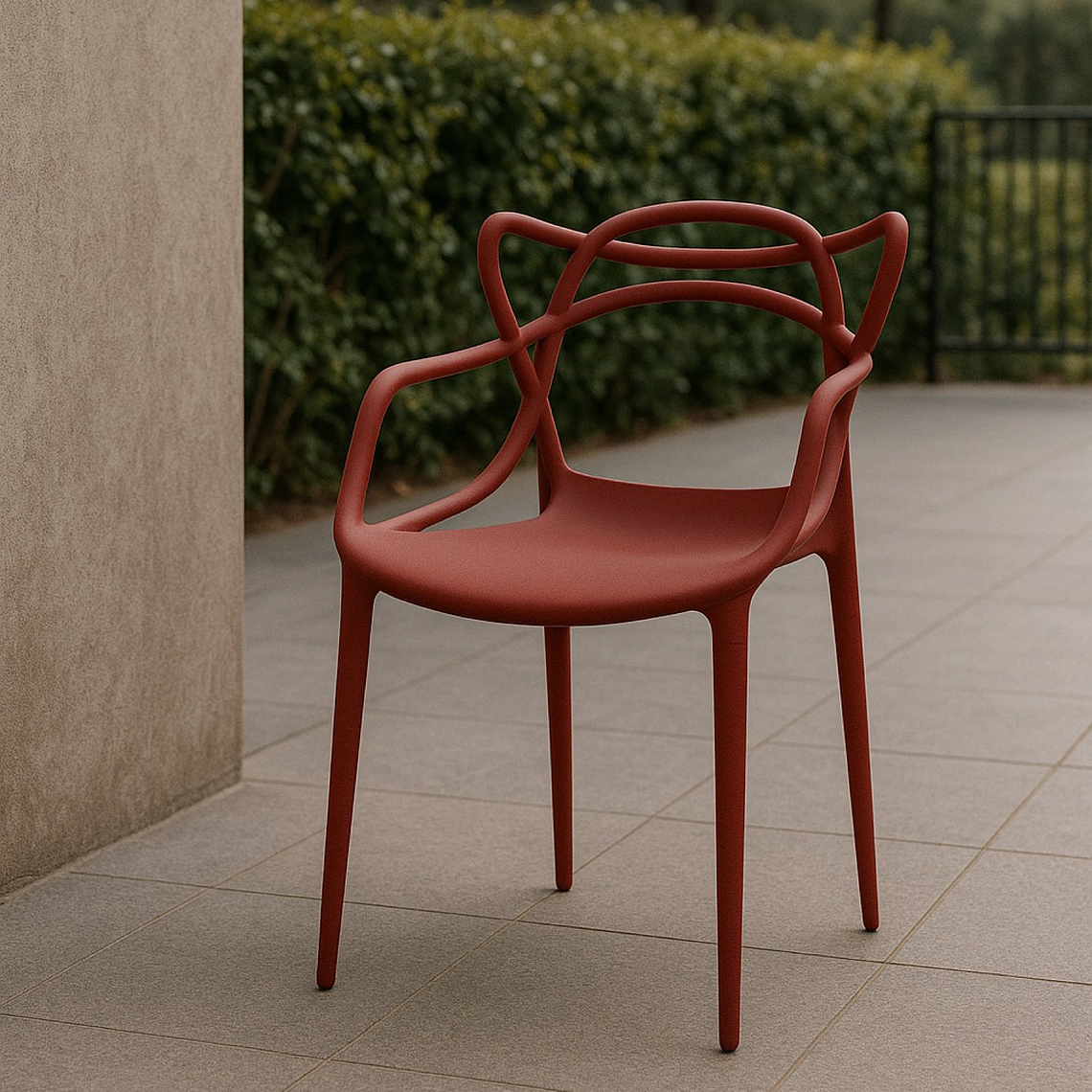 Silla Sidney Roja (Nuevo Diseño) 2