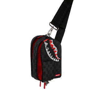 BOLSO DE MANO NEGRO SCRIBBLE SPRAYGROUND