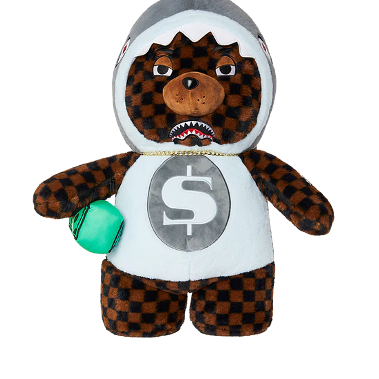 MOCHILA DE OSO MARRÓN MONAY BEAR IN SHARK SPRAYGROUND 1