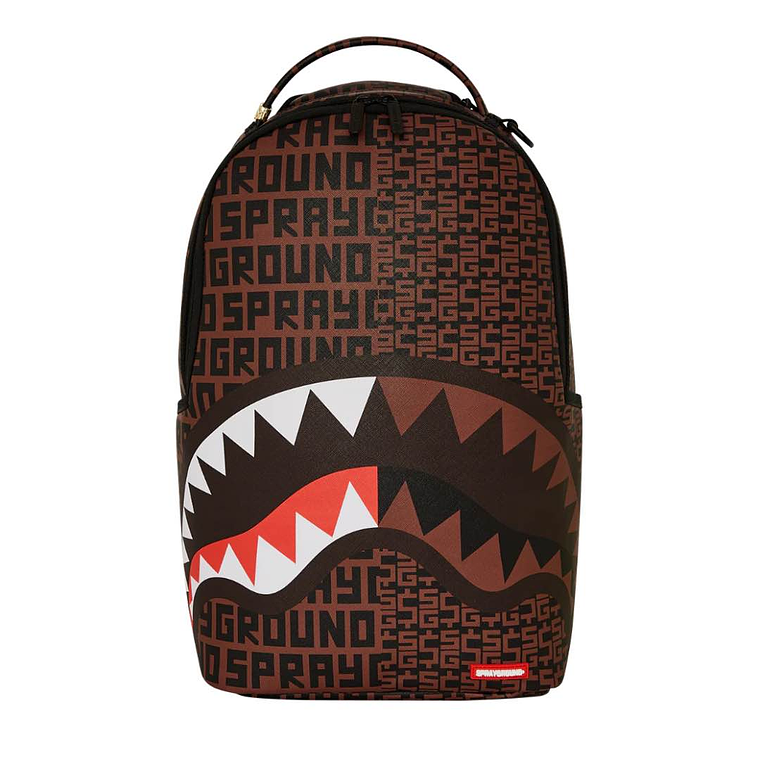 MOCHILA MARRÓN MONEY SPLIT SPRAYGROUND 1