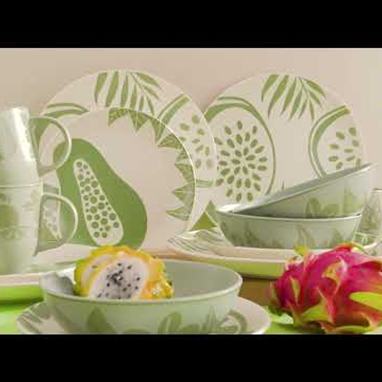 Vajilla Corona Frutto 4 Puestos 16 Piezas 6