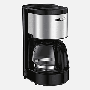 Cafetera IMUSA Perfecta Inox 6 Tazas Negro