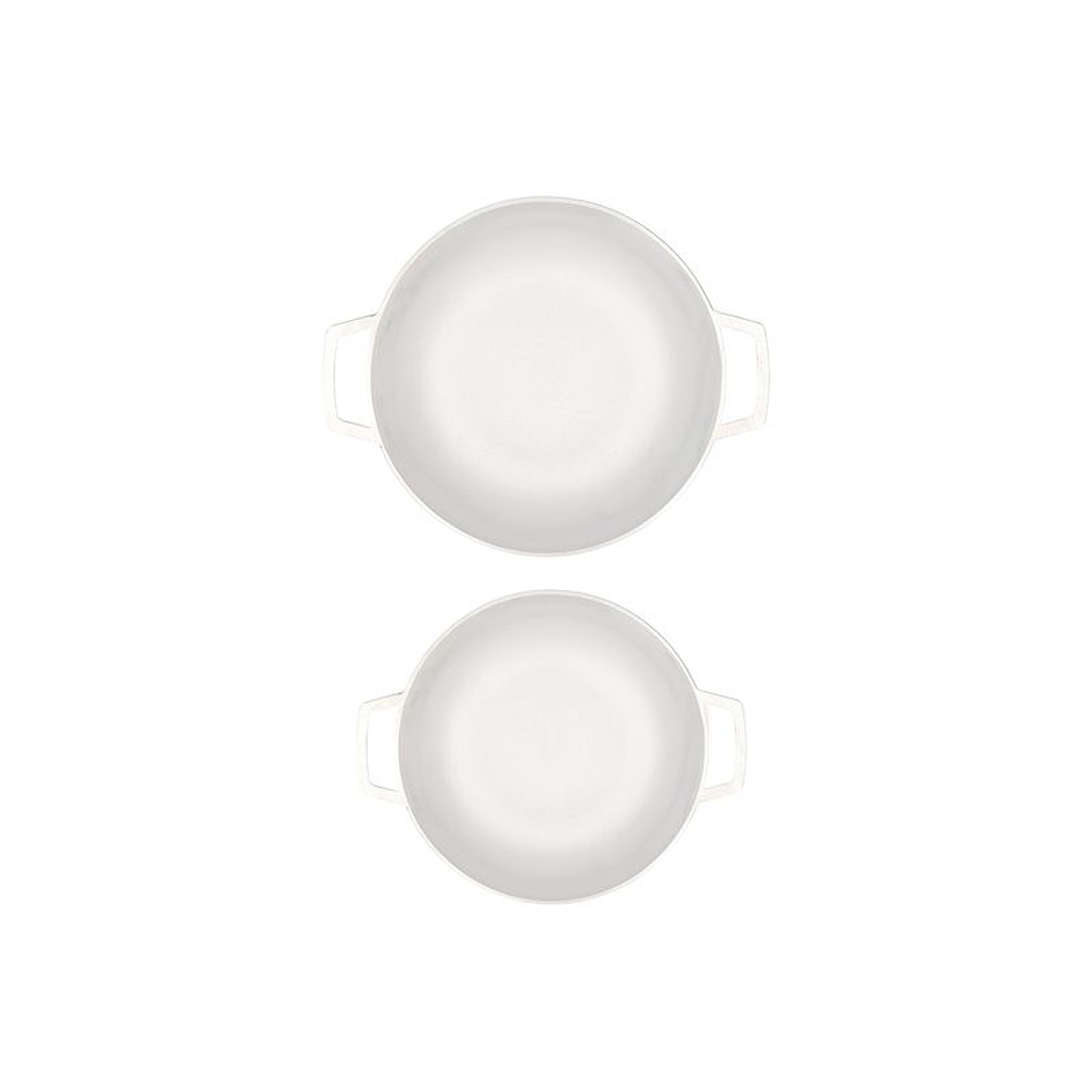 Set de 2 Calderos IMUSA Natural 22- 24 cm Tapa de Vidrio 3