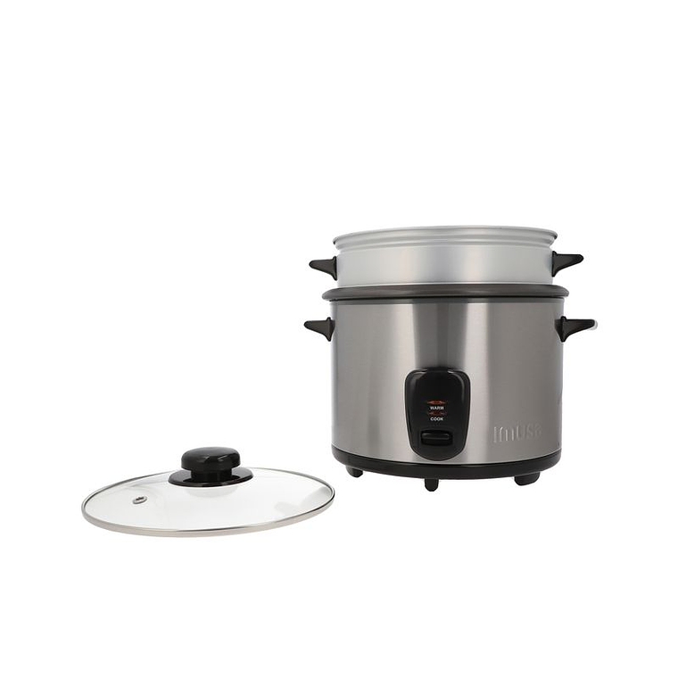 Olla arrocera IMUSA 10 tazas en acero 1