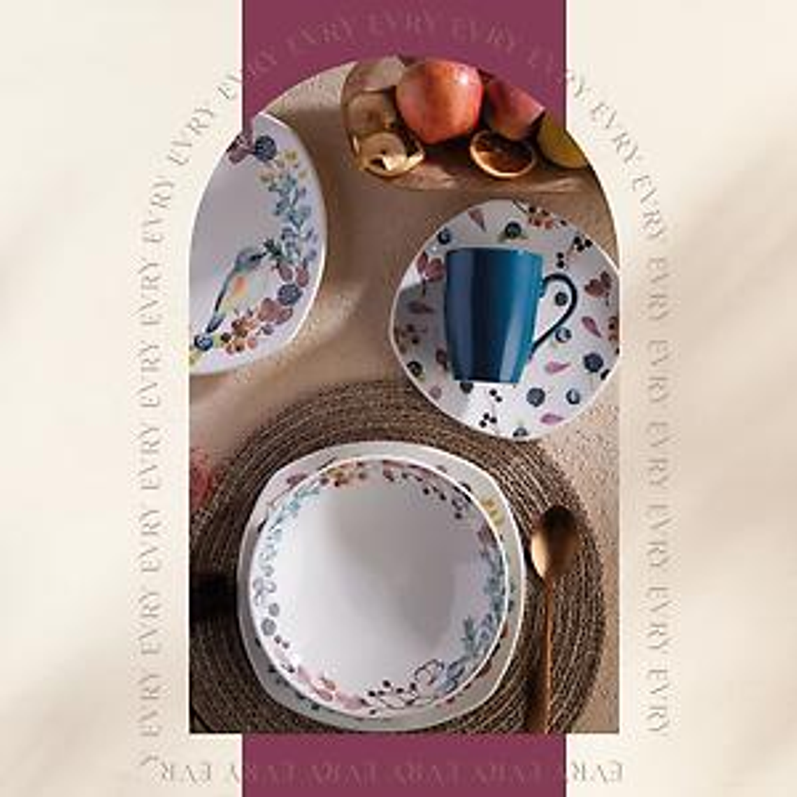 Vajilla Corona Evry 4 puestos 16 Piezas 3